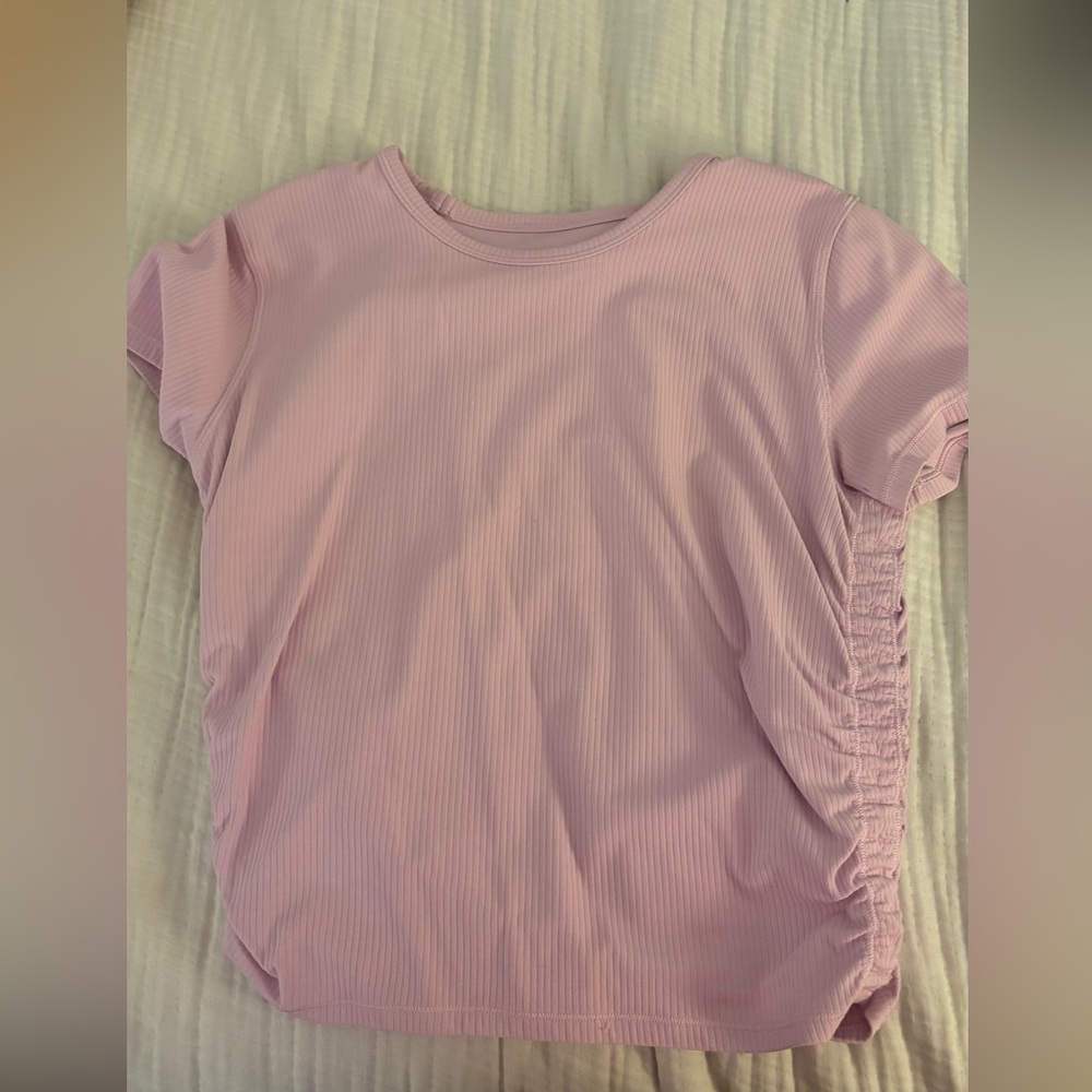 LULULEMON all it takes ribbed nulu shirt